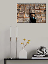 Making salted fish Poster och Canvastavla