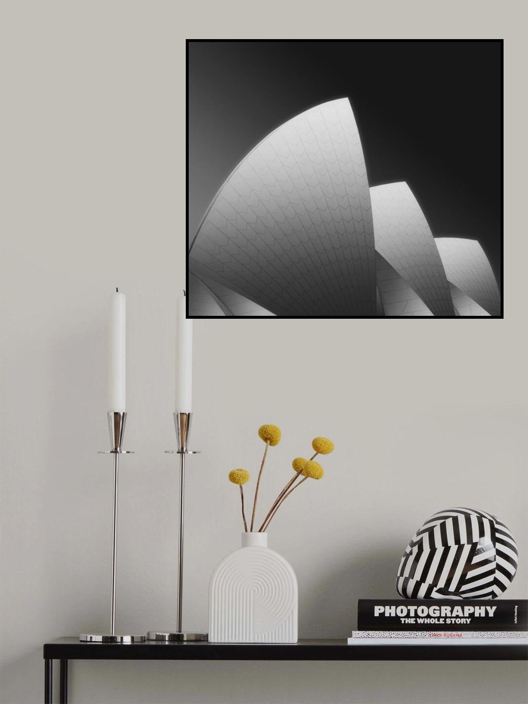 Sydney Opera House II Poster och Canvastavla
