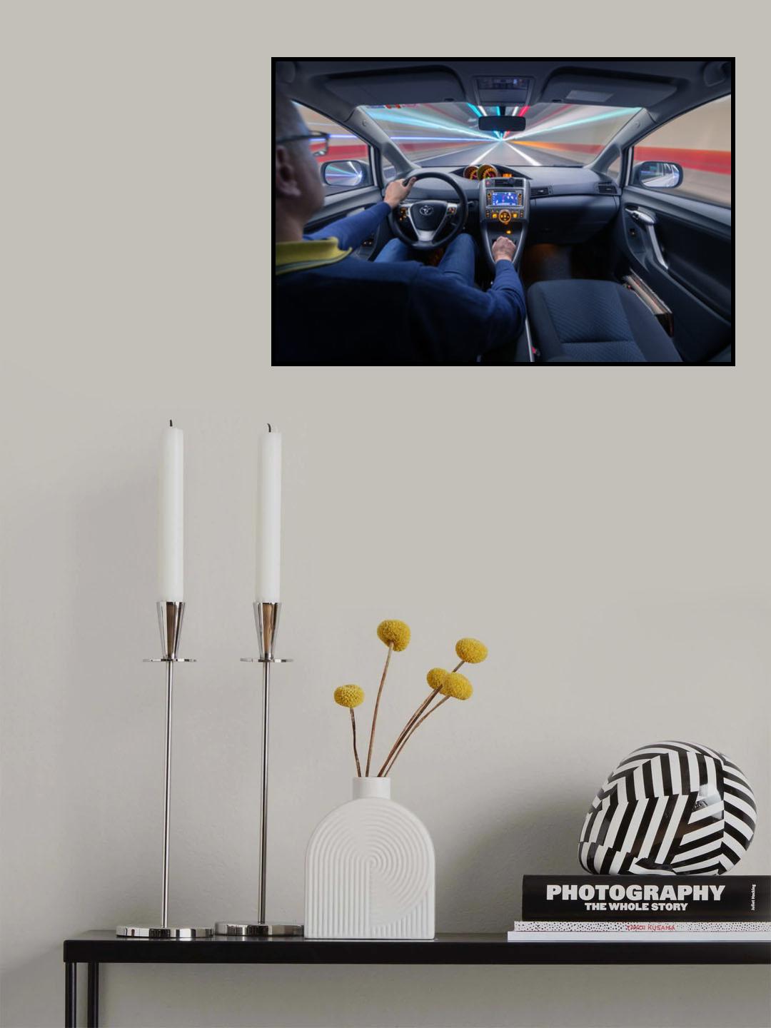On The Road Poster och Canvastavla
