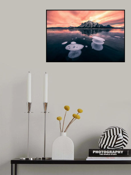 bubble lake Poster och Canvastavla