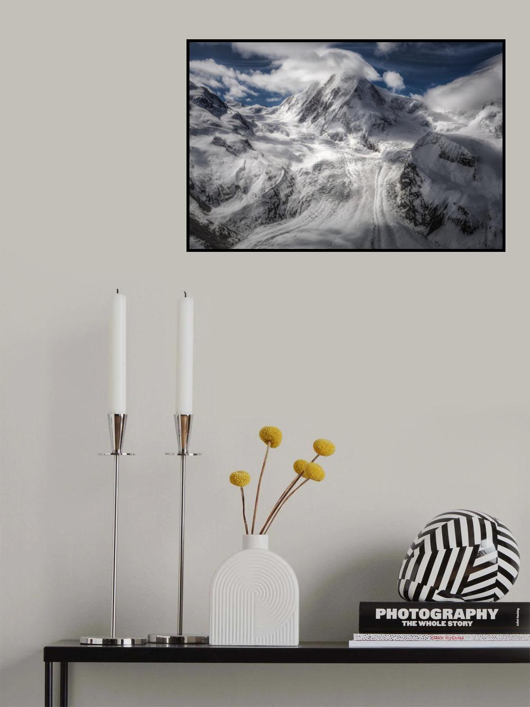 Glacial Poster och Canvastavla