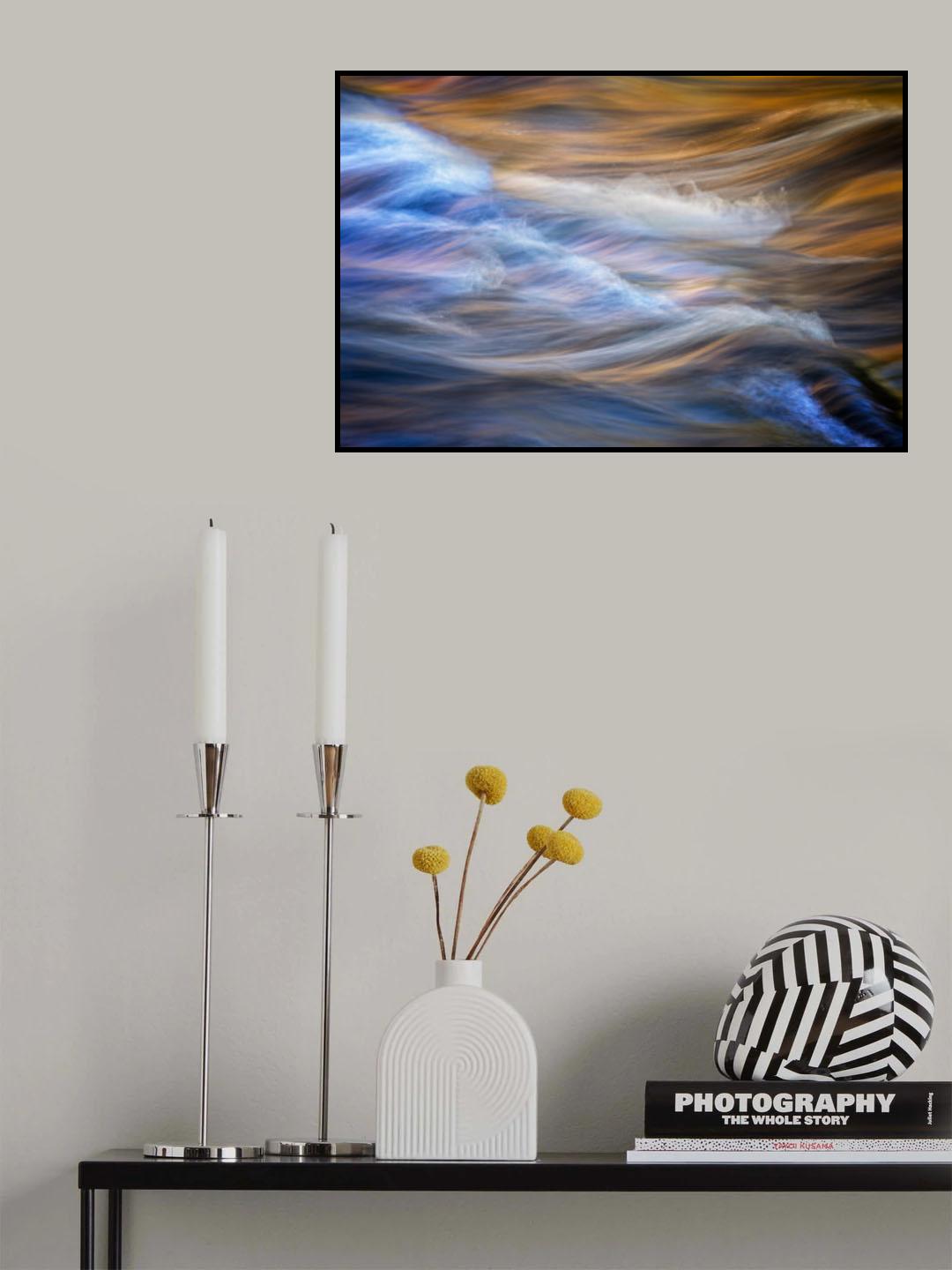 Autumn wave Poster och Canvastavla