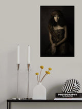 Brenda in brown Poster och Canvastavla