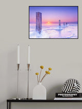 Icy Harbour Poster och Canvastavla
