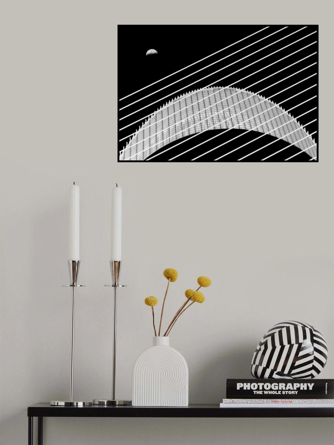 TWO MOONS Poster och Canvastavla