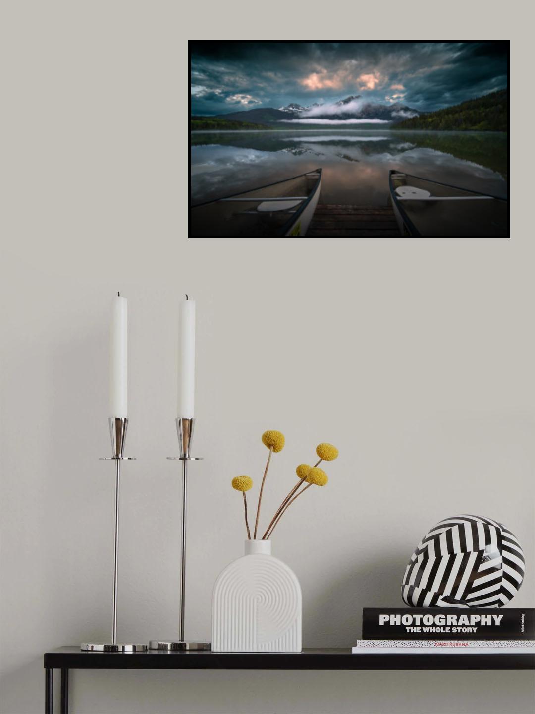 A moody morning Poster och Canvastavla