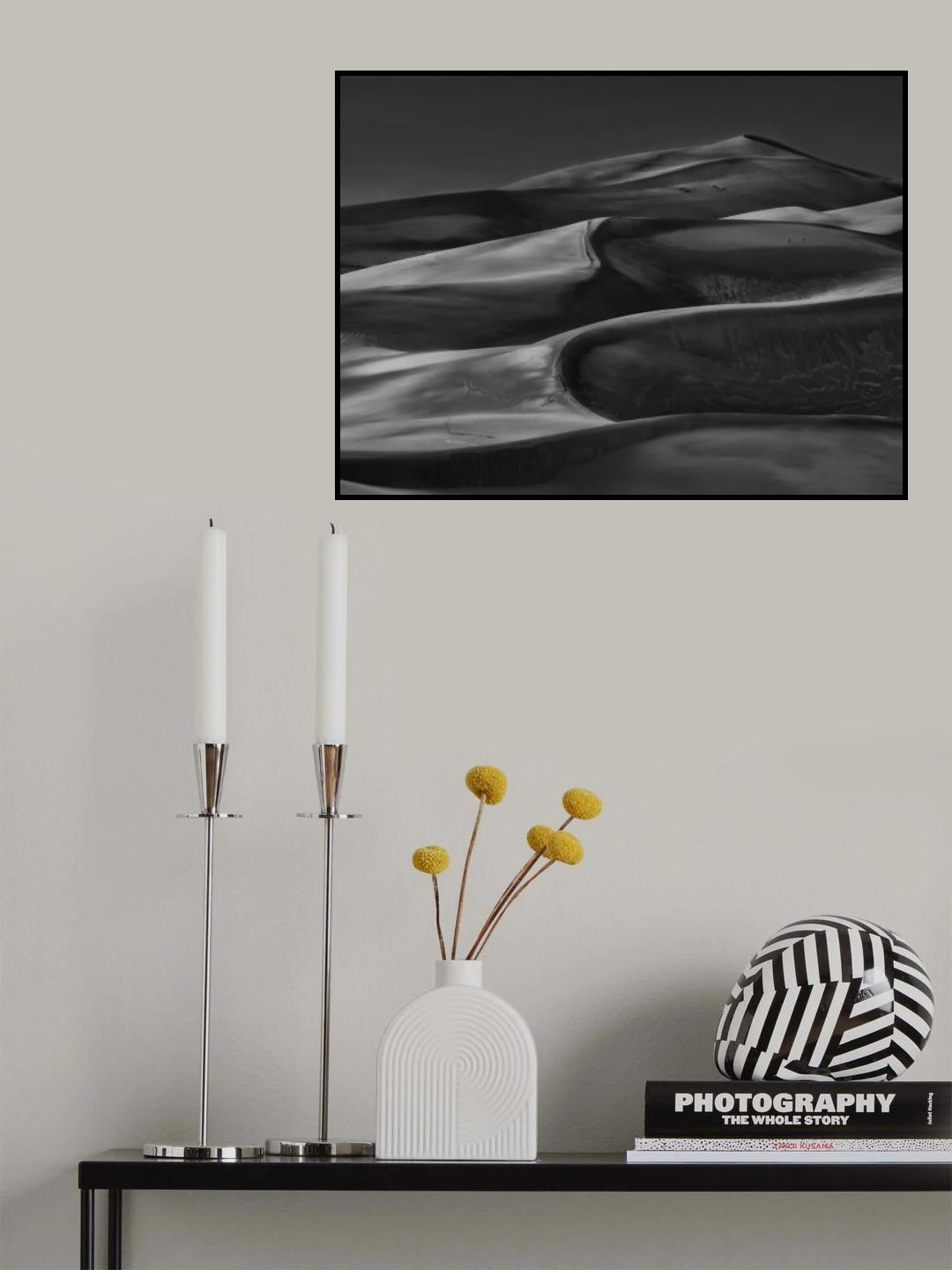 And all around is the desert ... Poster och Canvastavla