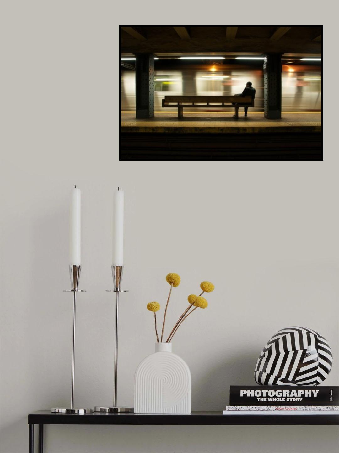 Alone Again. Poster och Canvastavla