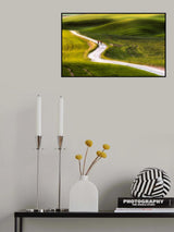 cyclists Poster och Canvastavla