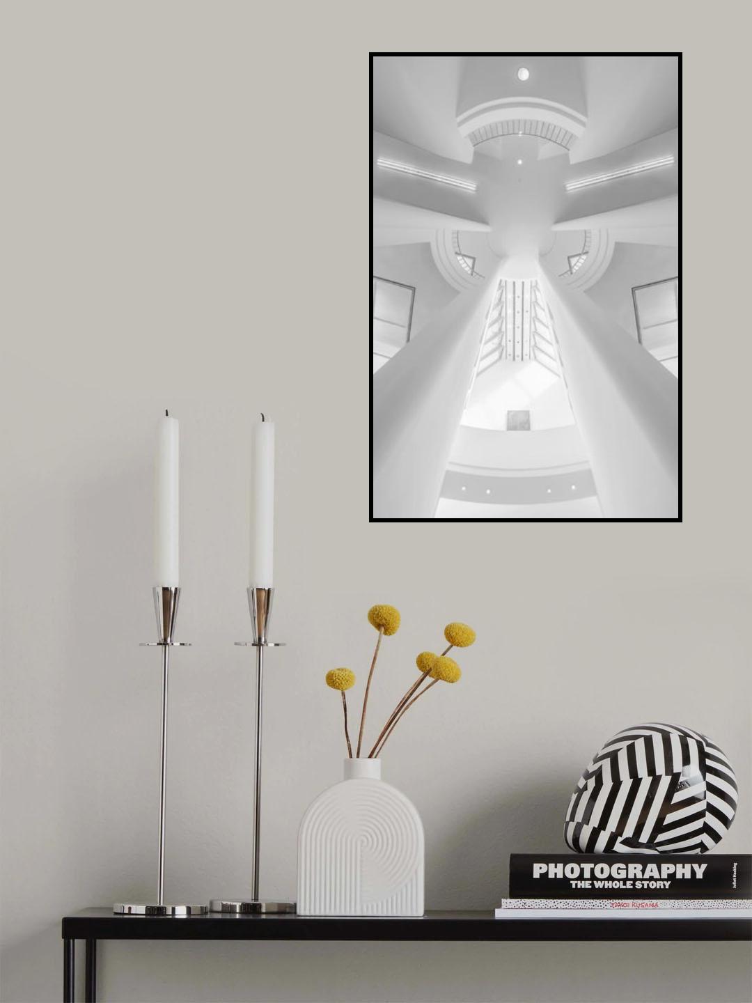 White Angel Poster och Canvastavla