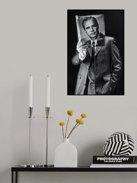 Reading like a cinema star Poster och Canvastavla