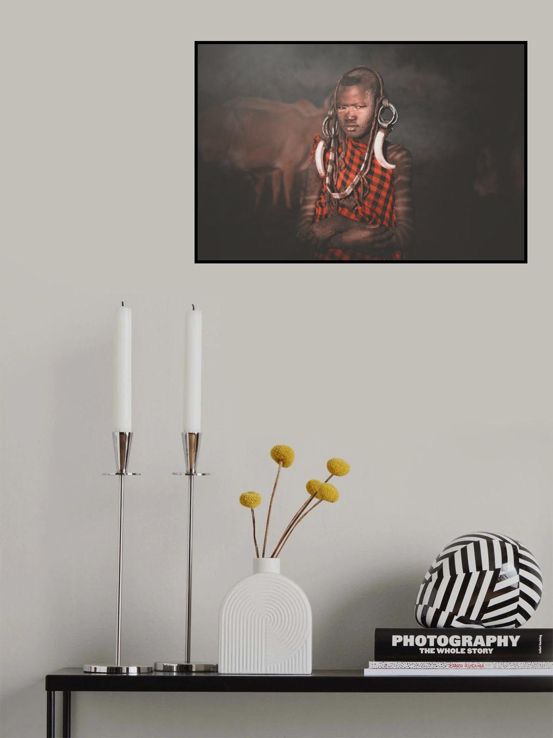 Teen Mursi Poster och Canvastavla