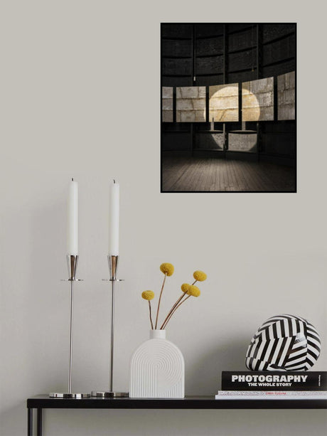 Circle Light Poster och Canvastavla