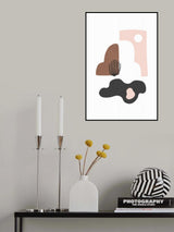 Tropical Villa Color and Shapes 31 Poster och Canvastavla