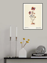 Watercolor print collection. Flower market - Atlanta Poster och Canvastavla