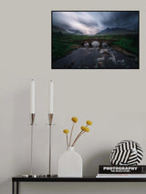 Sligachan storm. Poster och Canvastavla