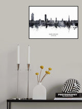 Karlsruhe Germany Skyline Poster och Canvastavla