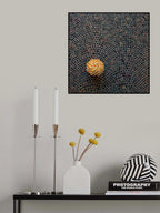 The yellow umbrella Poster och Canvastavla