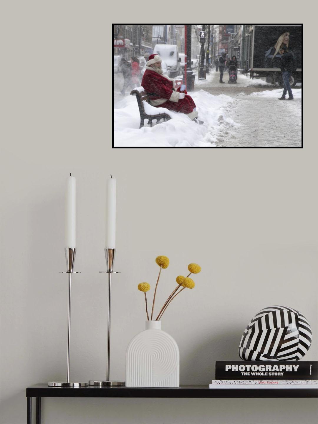 Santa Claus Poster och Canvastavla