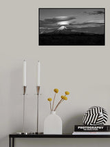Volcano goes to sleep Poster och Canvastavla