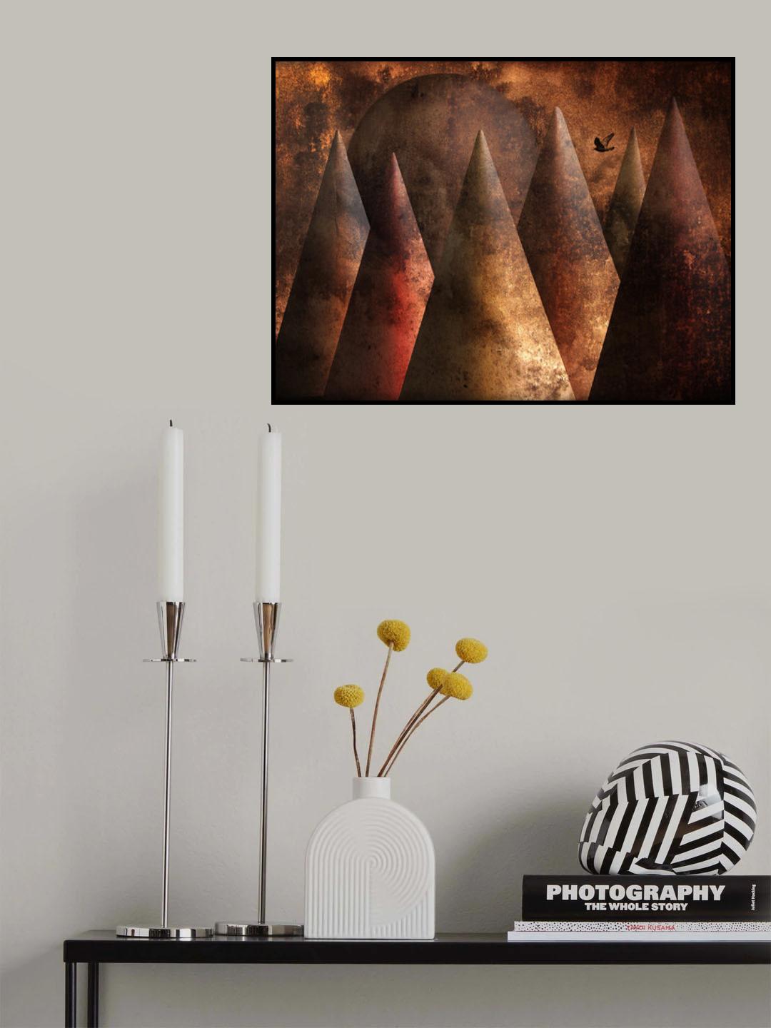 lonely bird Poster och Canvastavla