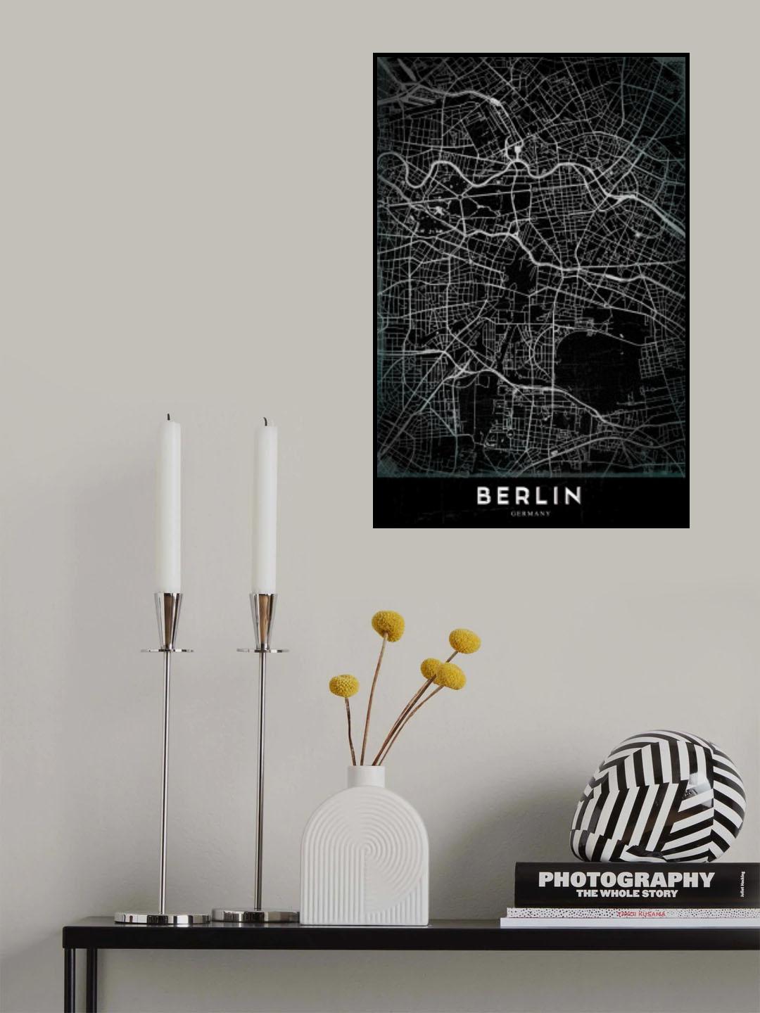 BERLIN Poster och Canvastavla