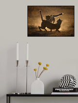 Fight in the dust Poster och Canvastavla
