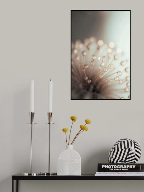 Glassy Flower Poster och Canvastavla
