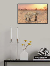 Hyena pup Poster och Canvastavla