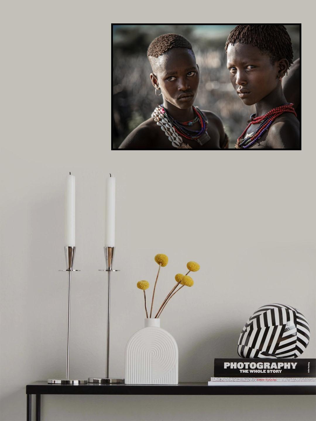 the look Poster och Canvastavla