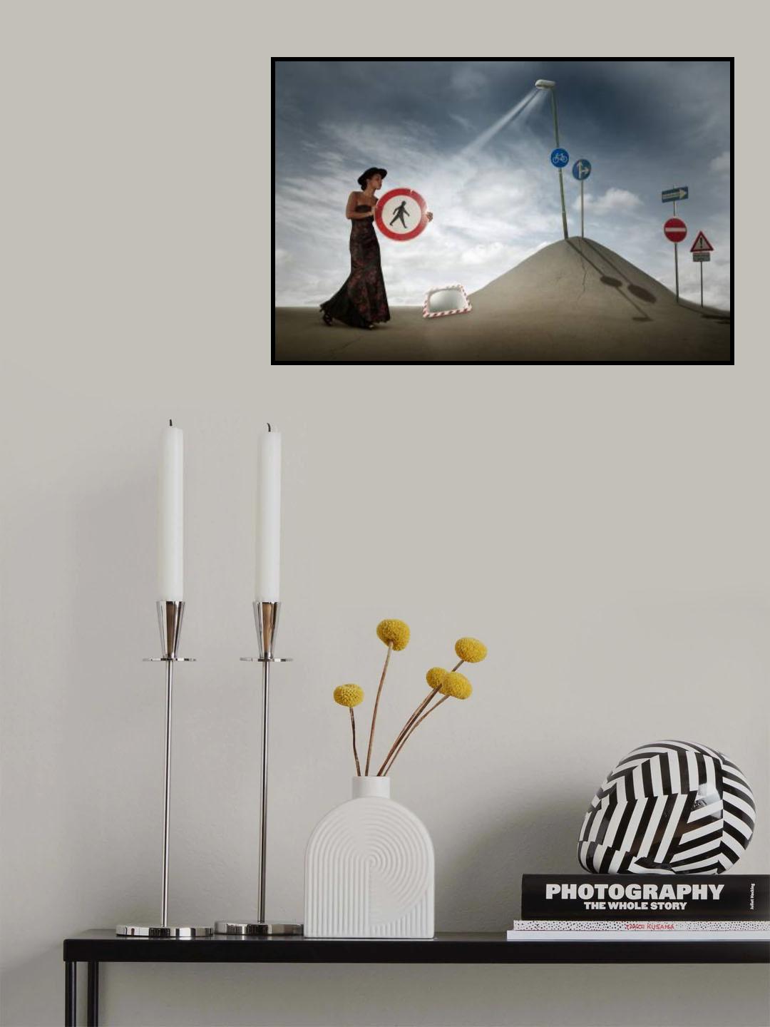 Forest of signposts Poster och Canvastavla