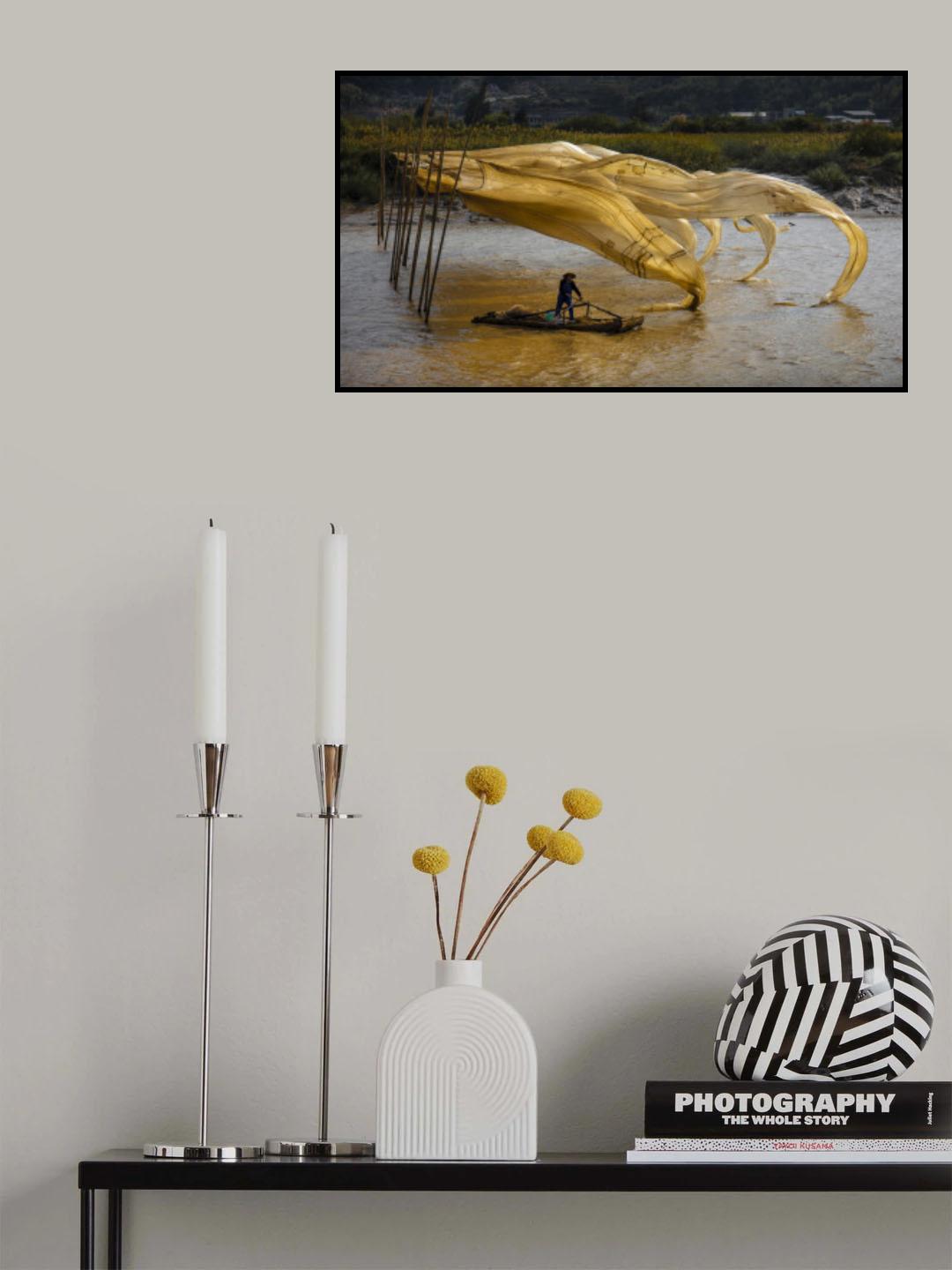 Fishing Net Poster och Canvastavla