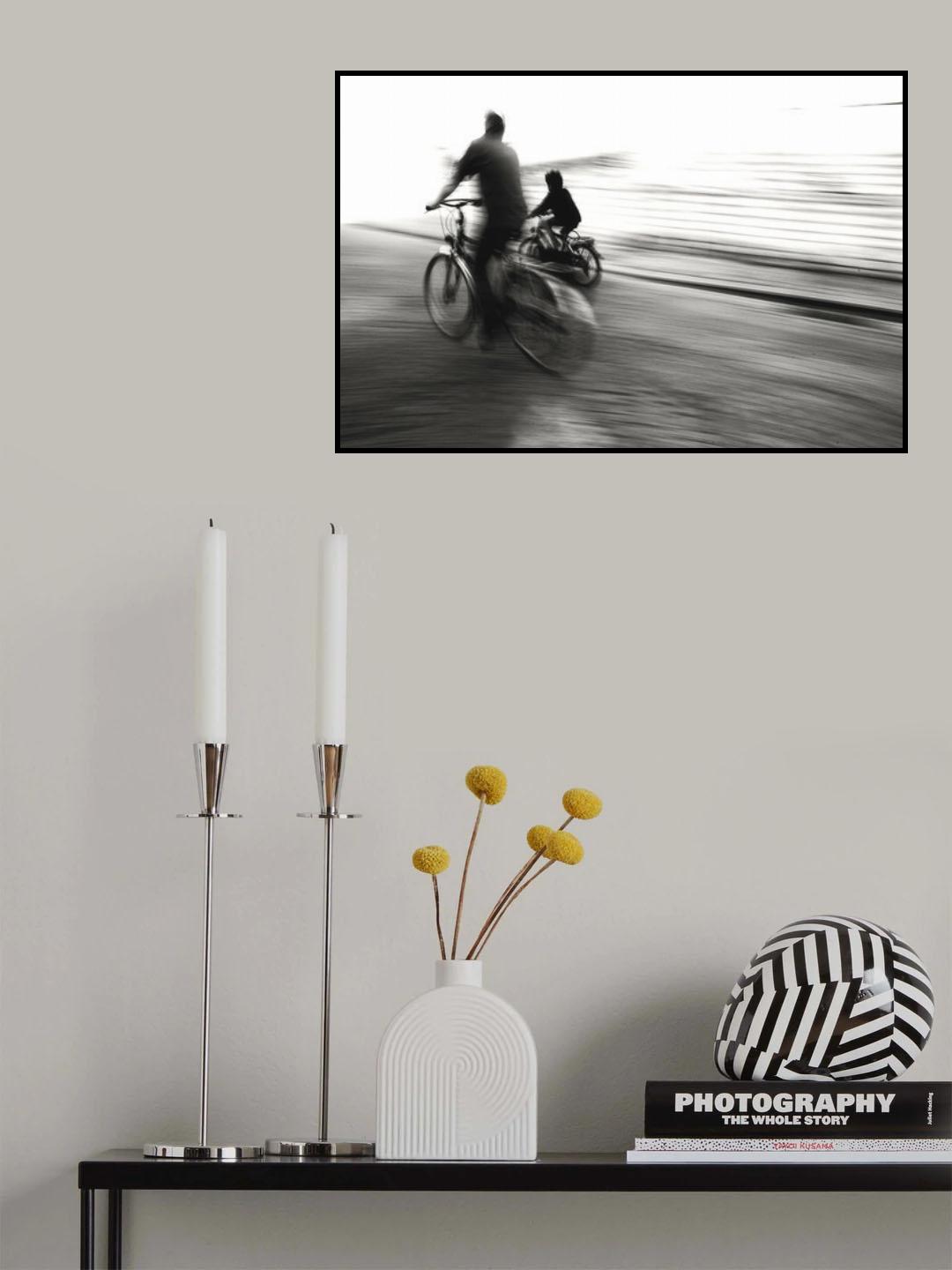 Biking : the "learning" look Poster och Canvastavla