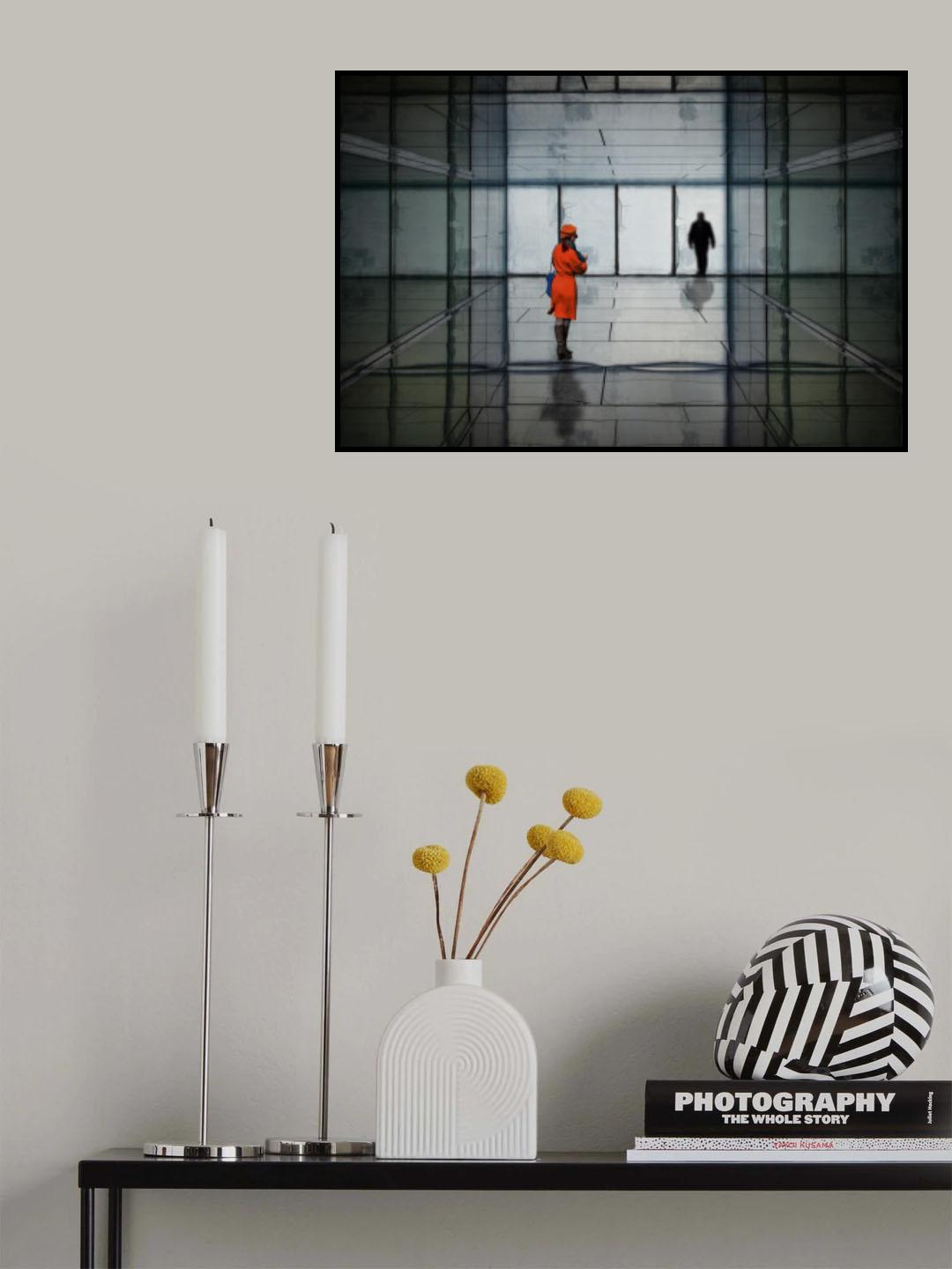 Orange encounter Poster och Canvastavla