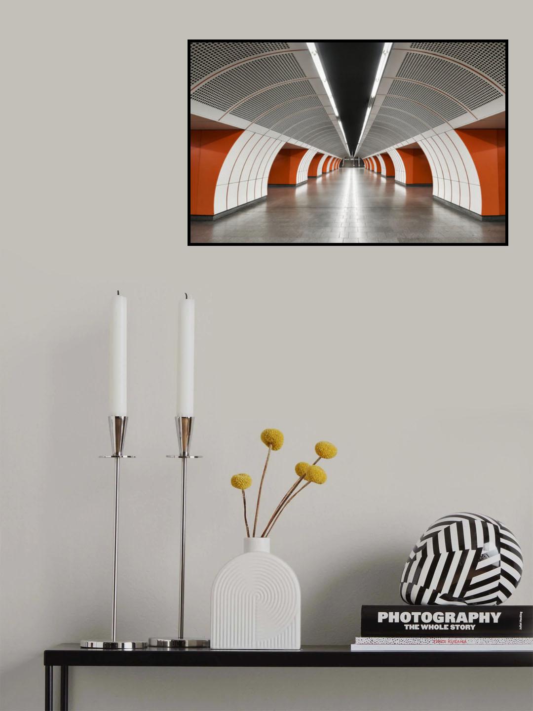 west station Poster och Canvastavla