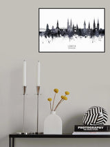Lubeck Germany Skyline Poster och Canvastavla