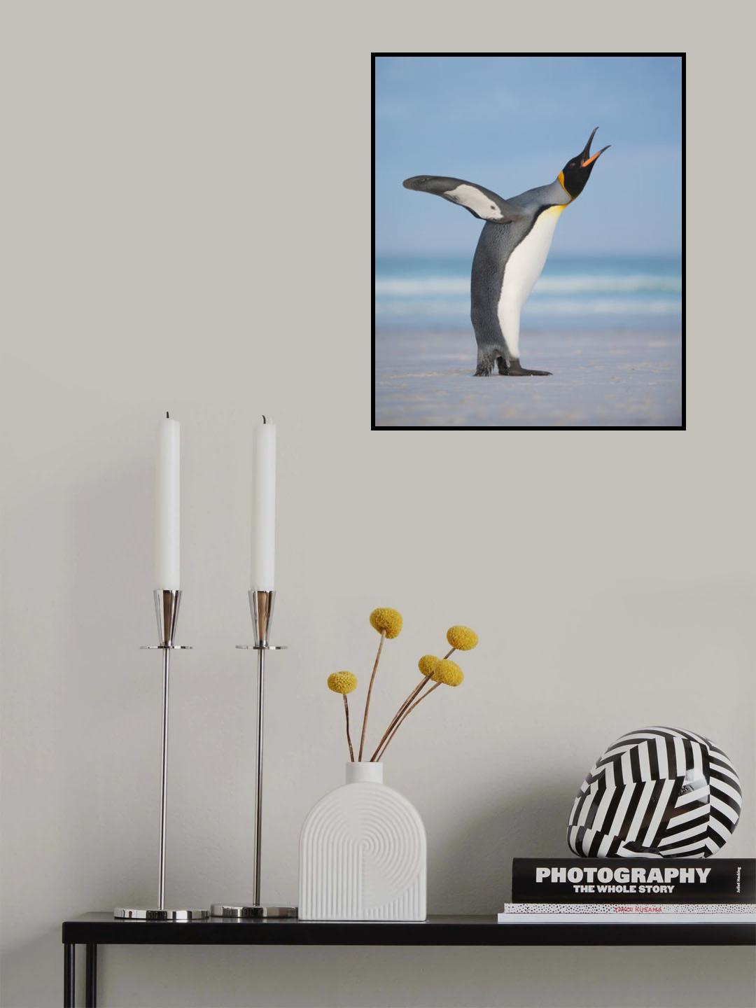 Yawning Poster och Canvastavla