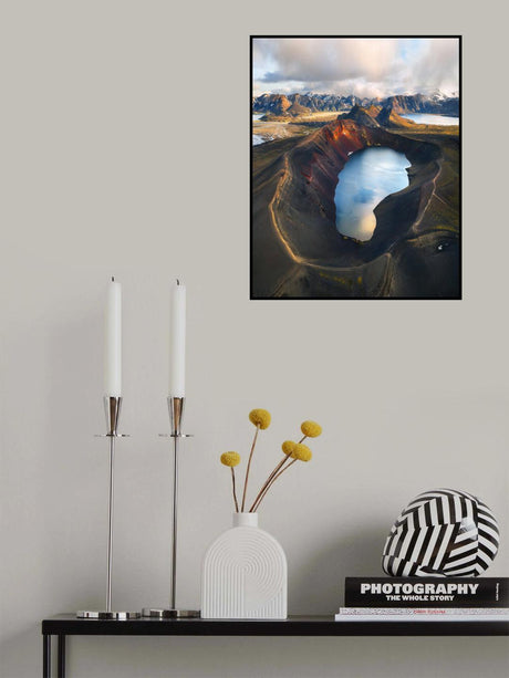 Epic Views above the Highlands in Iceland Poster och Canvastavla