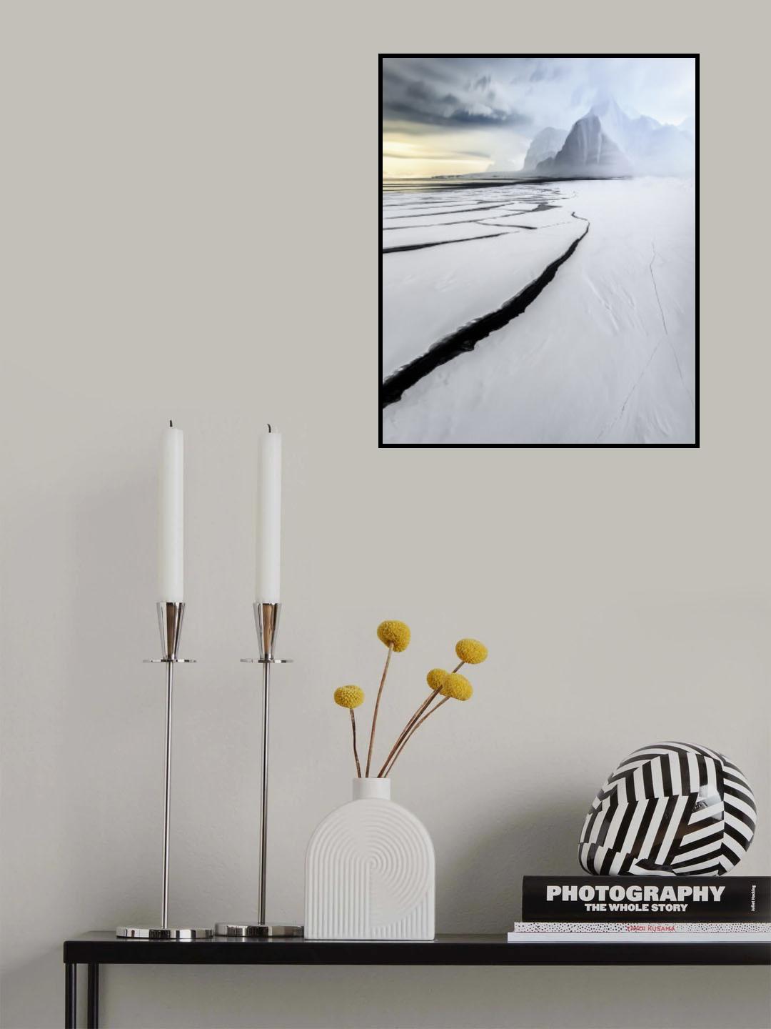 SVALBARD, ISFJORDEN-81021A Poster och Canvastavla