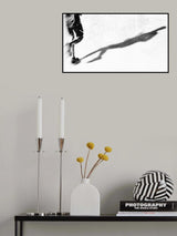 following my shadow.. Poster och Canvastavla