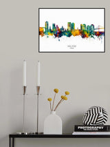 Halifax Canada Skyline Poster och Canvastavla