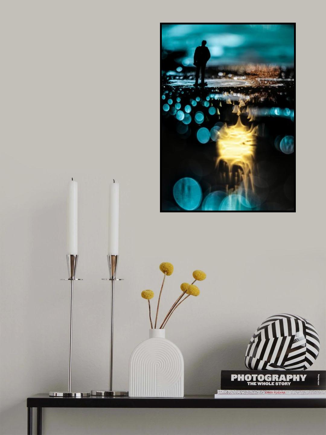 alone man Poster och Canvastavla