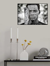 Mundari tribe man - South Sudan Poster och Canvastavla