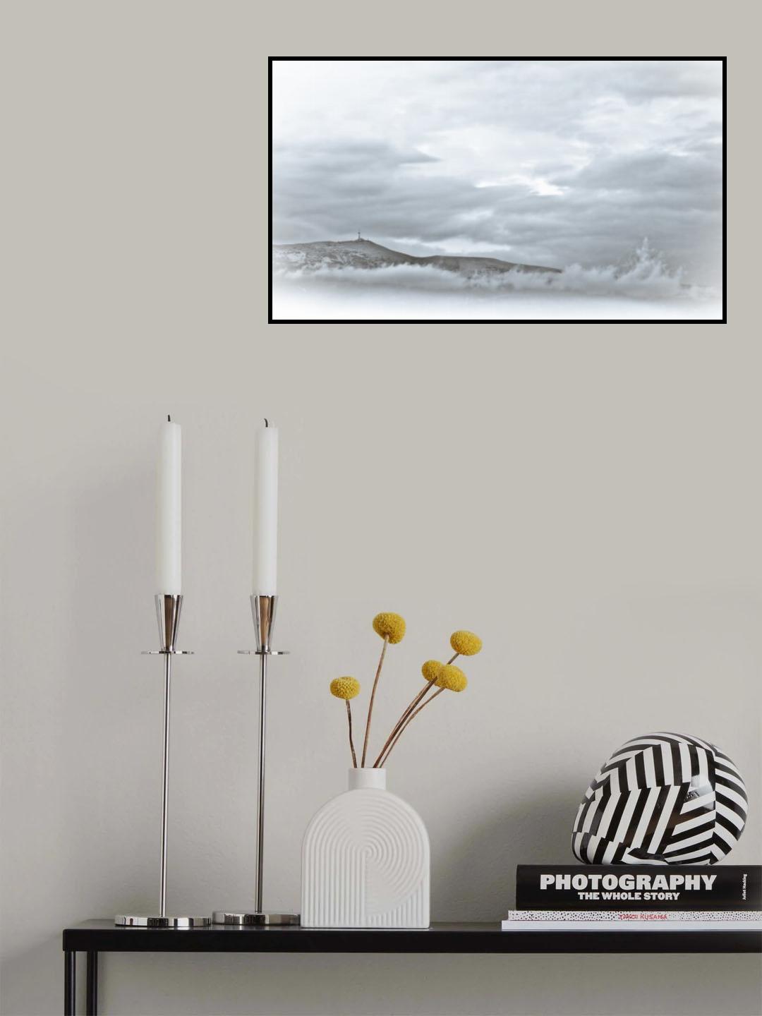 Dreaming in the white clouds Poster och Canvastavla