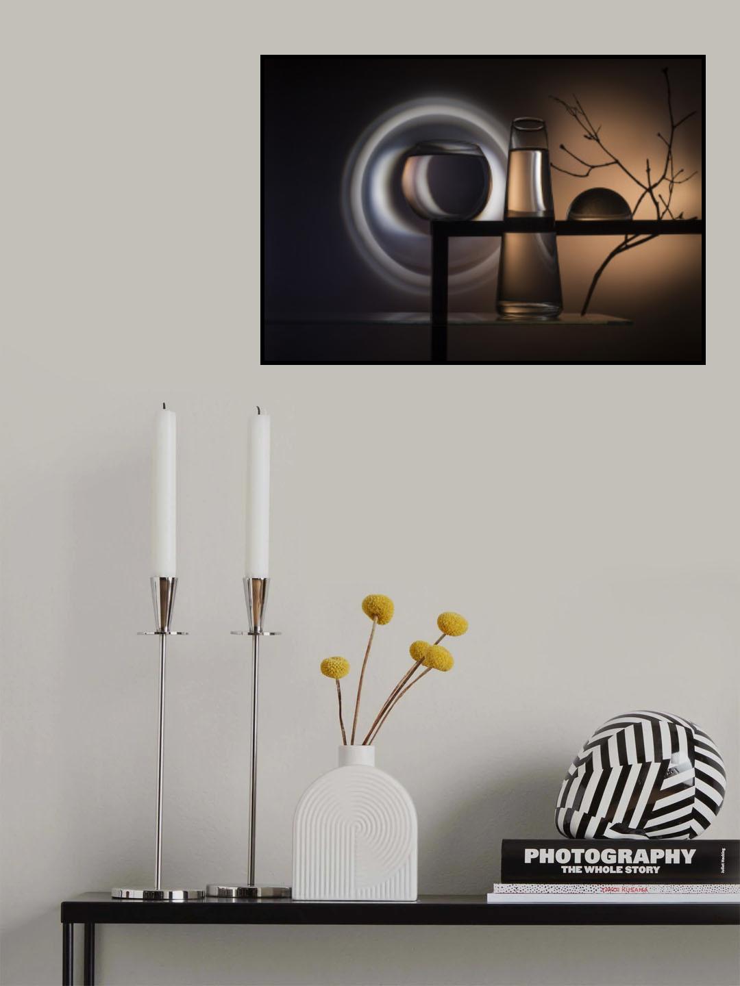 From the series "Experiments with glass" Poster och Canvastavla
