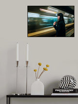 The Express Train Poster och Canvastavla