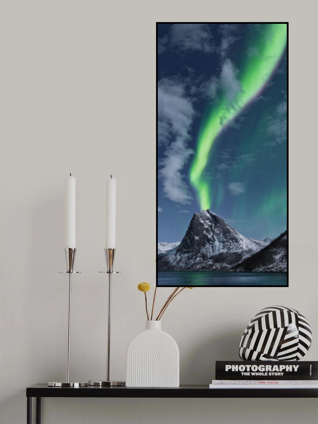 Green Eruption Poster och Canvastavla