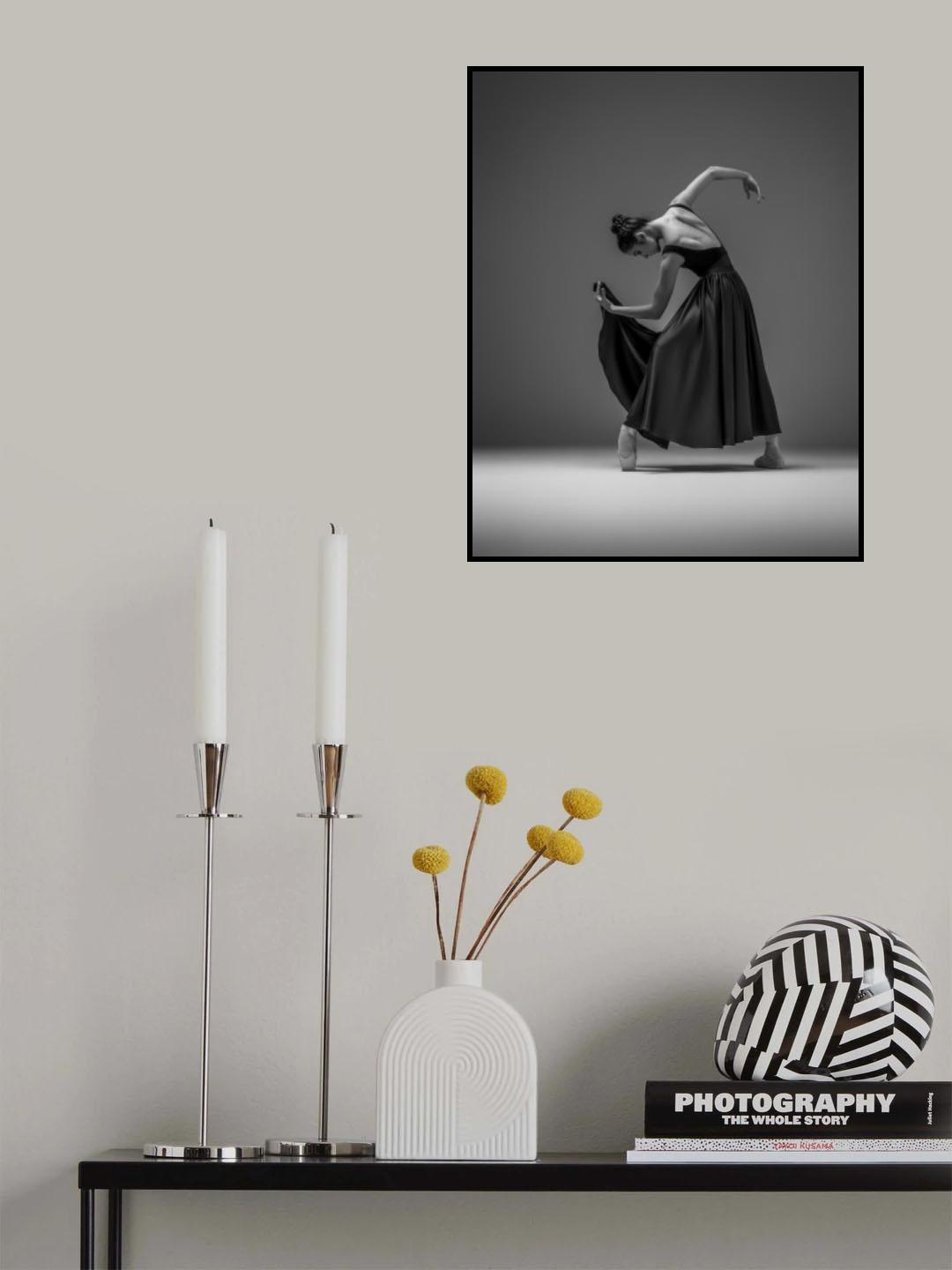 That ballet back Poster och Canvastavla