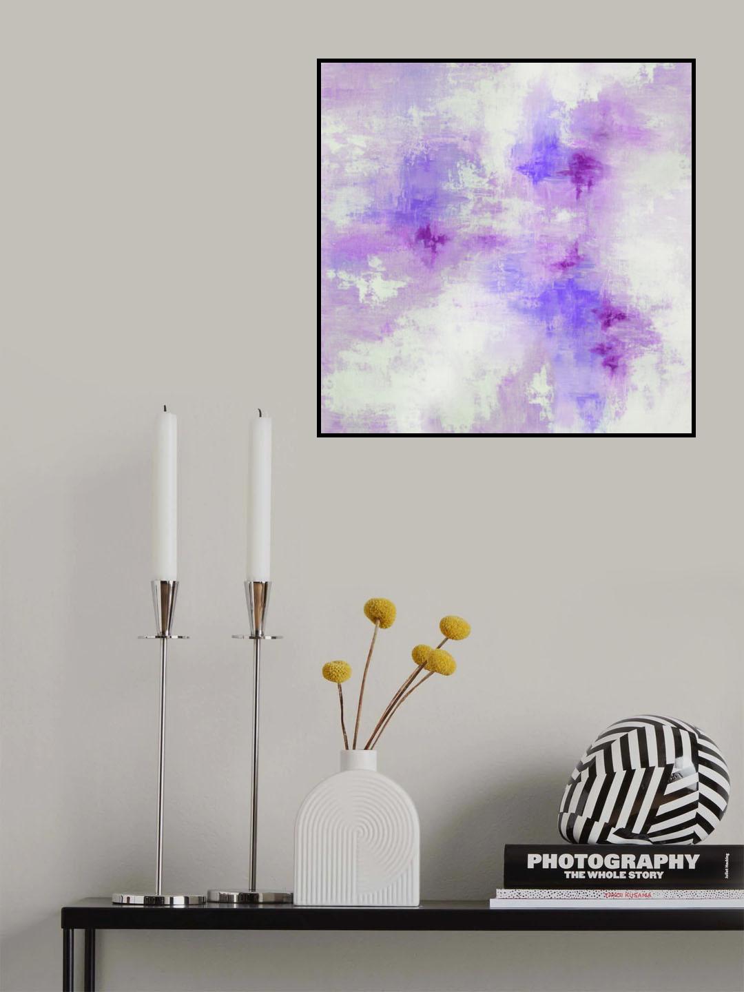 Abstract Pastels 1 Poster och Canvastavla