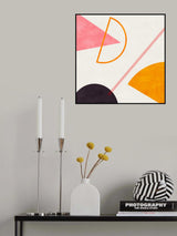 Mid Bauhaus Geometry 4 Poster och Canvastavla